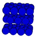 Crystal structure of graphite